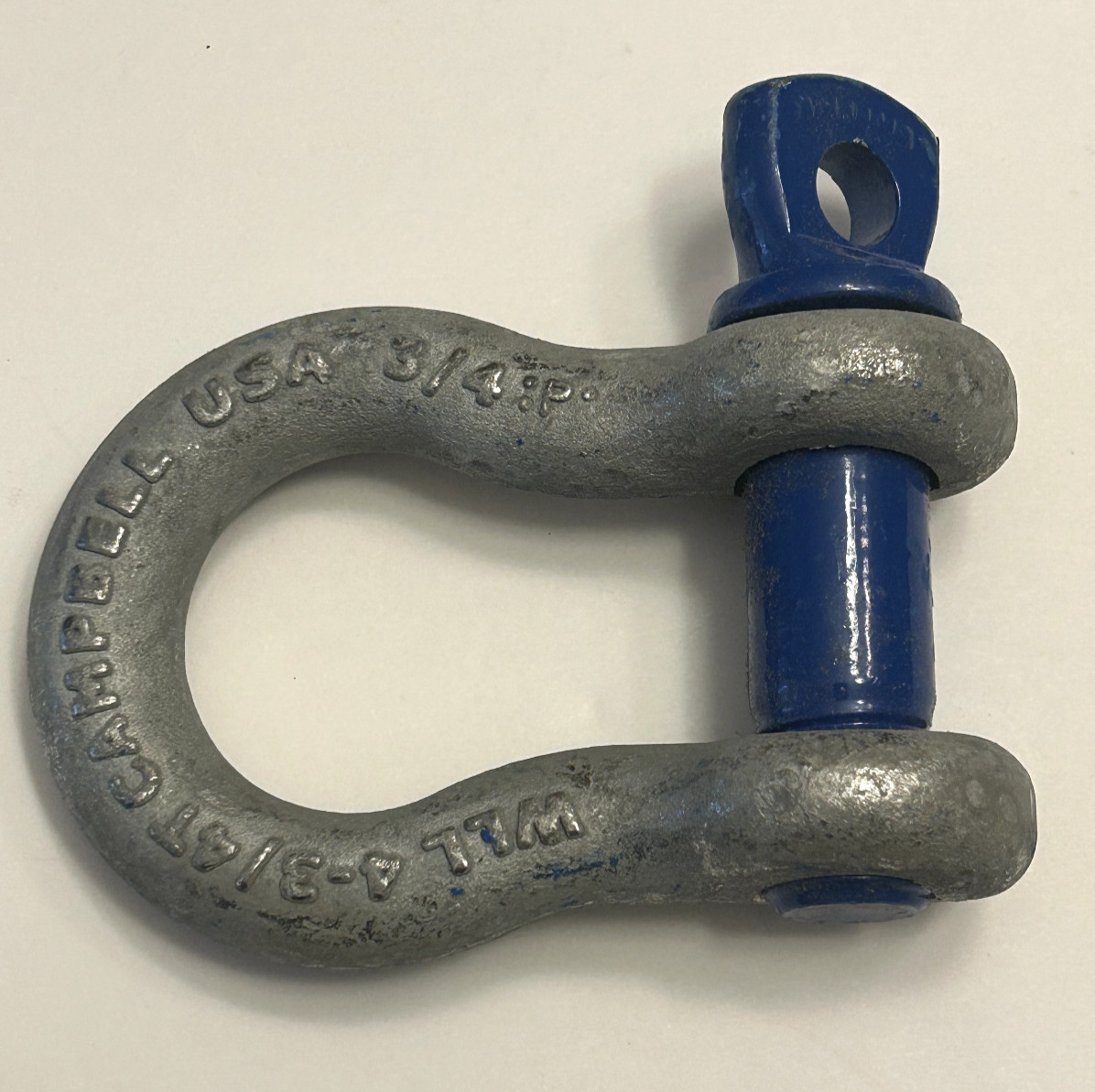 CAMPBELL 5411235 3/4″ Anchor Shackle, Screw Pin, H/G – 1PC
