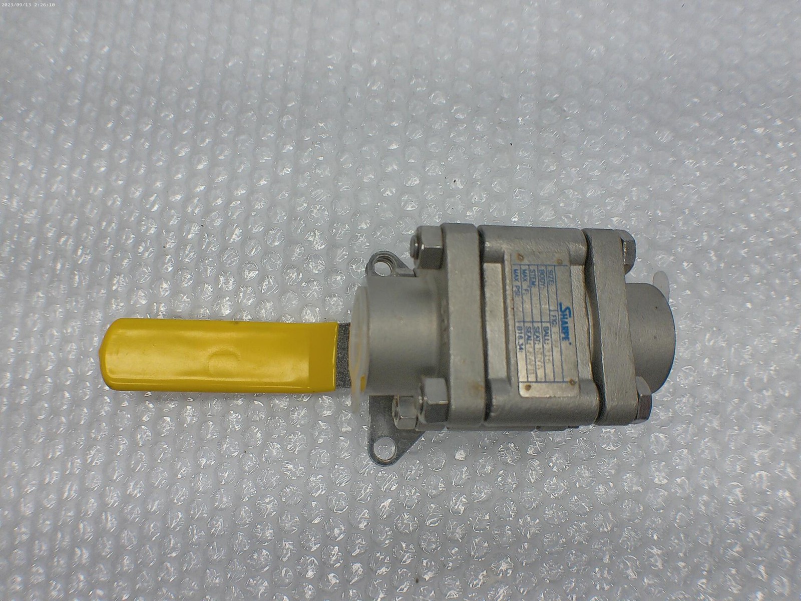 SHARPE 201 S6ECA CF8M VALVE NSNP