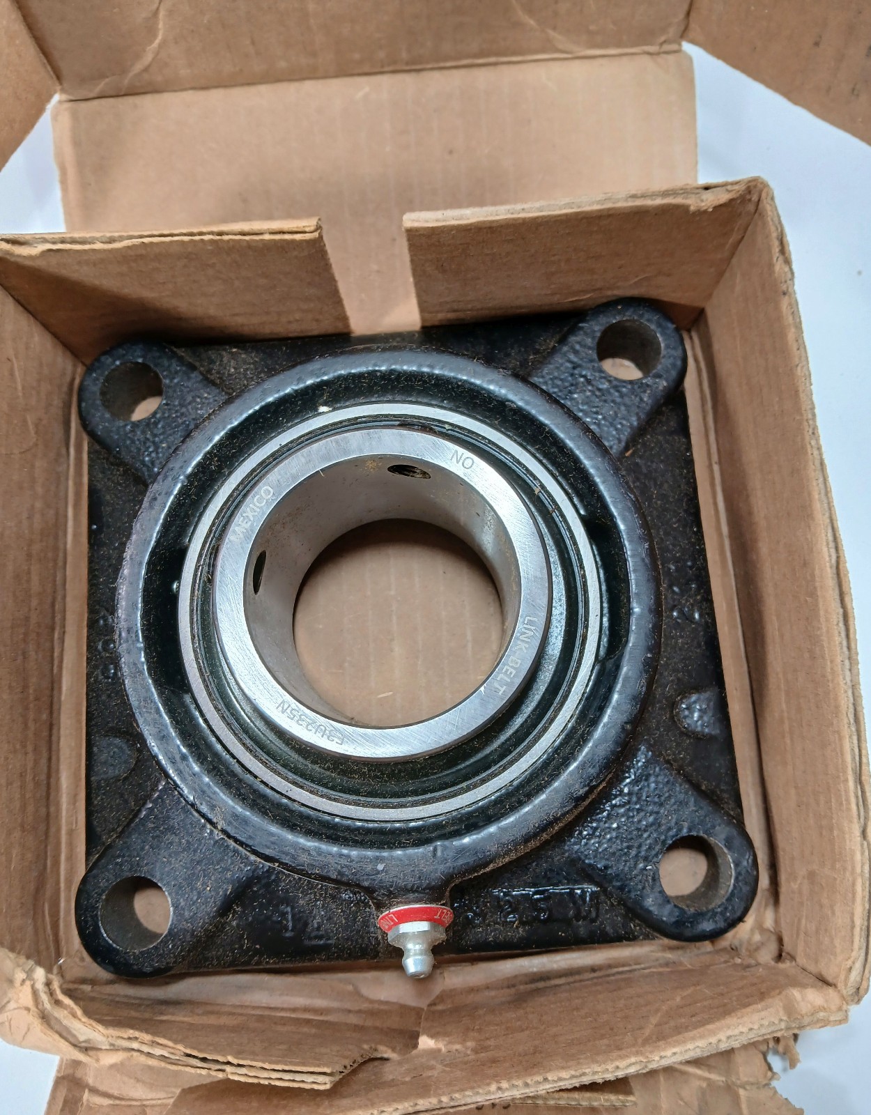 1 NEW REXNORD F3U235N 2-3/16″ 4 BOLT FLANGE BLOCK BEARING NIB ***MAKE OFFER***