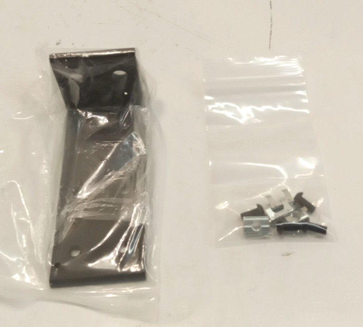 McMaster Carr 5537T576 T-Slot Black Mounting Foot for 60mm High Double/Quad Rail