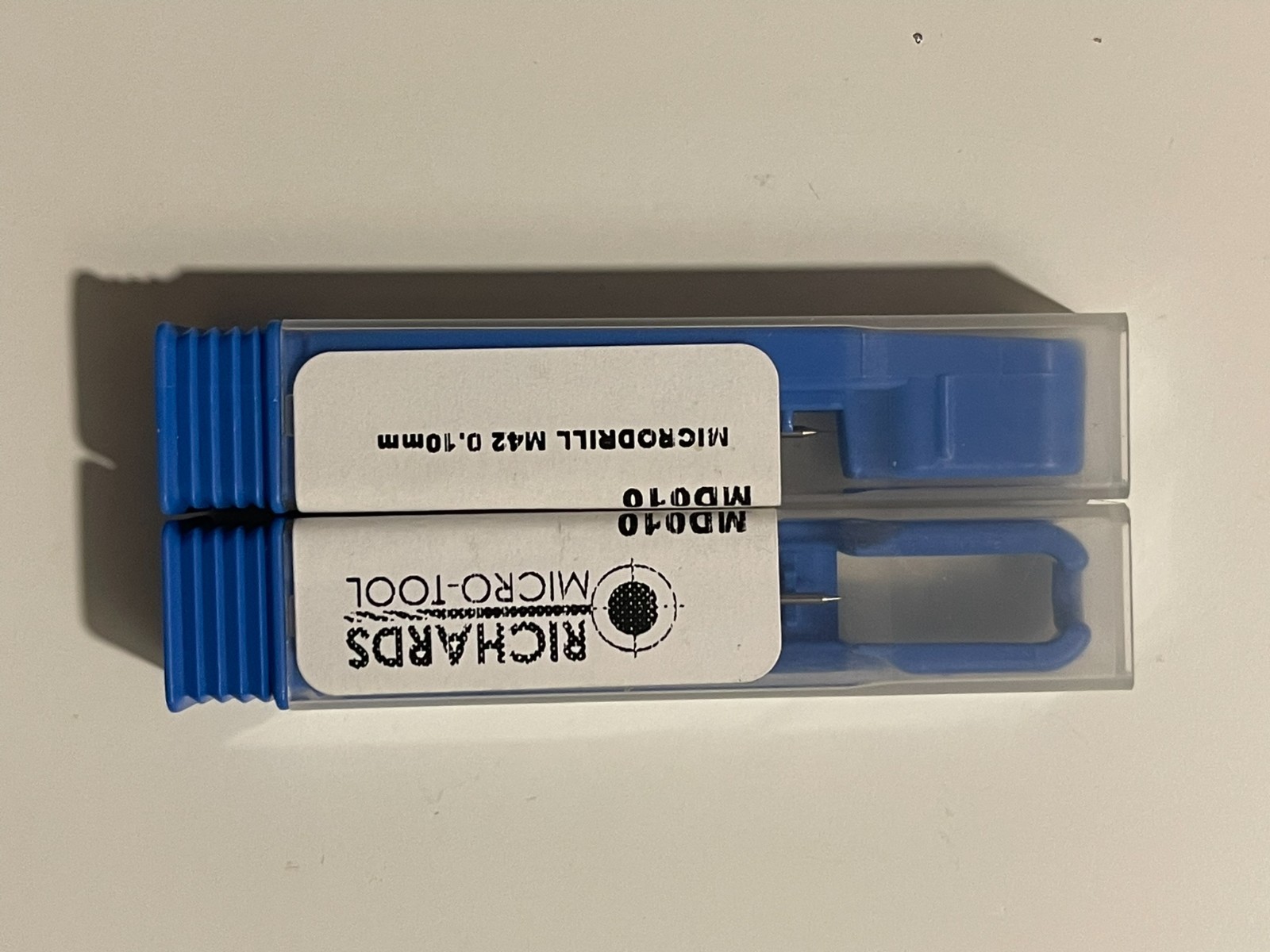 Lot of 10 Richards Micro-tool Microdrills M42 MD020 MD015 MD010 0.20 0.15 0.10mm