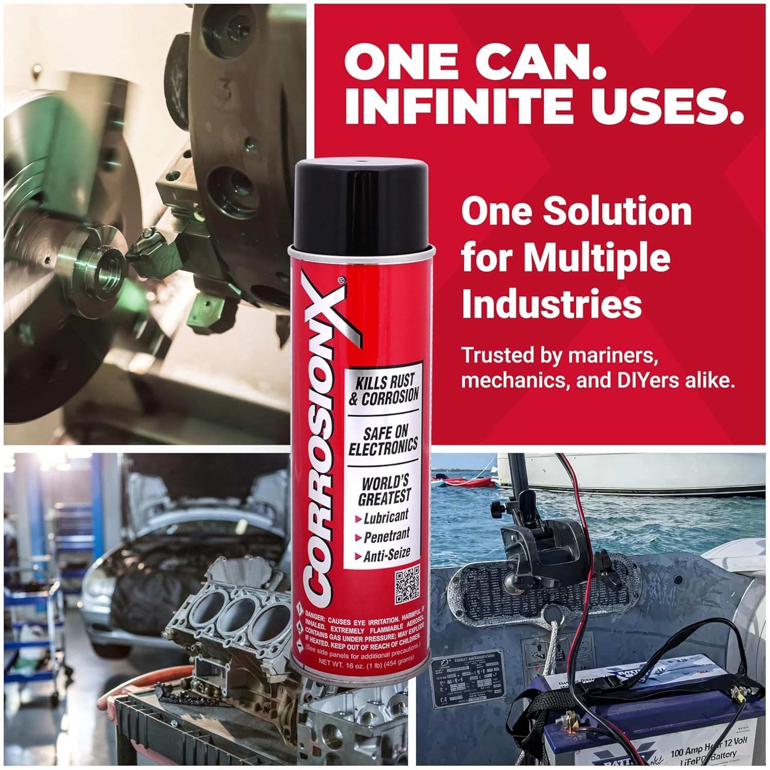 Industrial-Strength 1 Gallon Corrosion Prevention – Protects Electronics & Parts