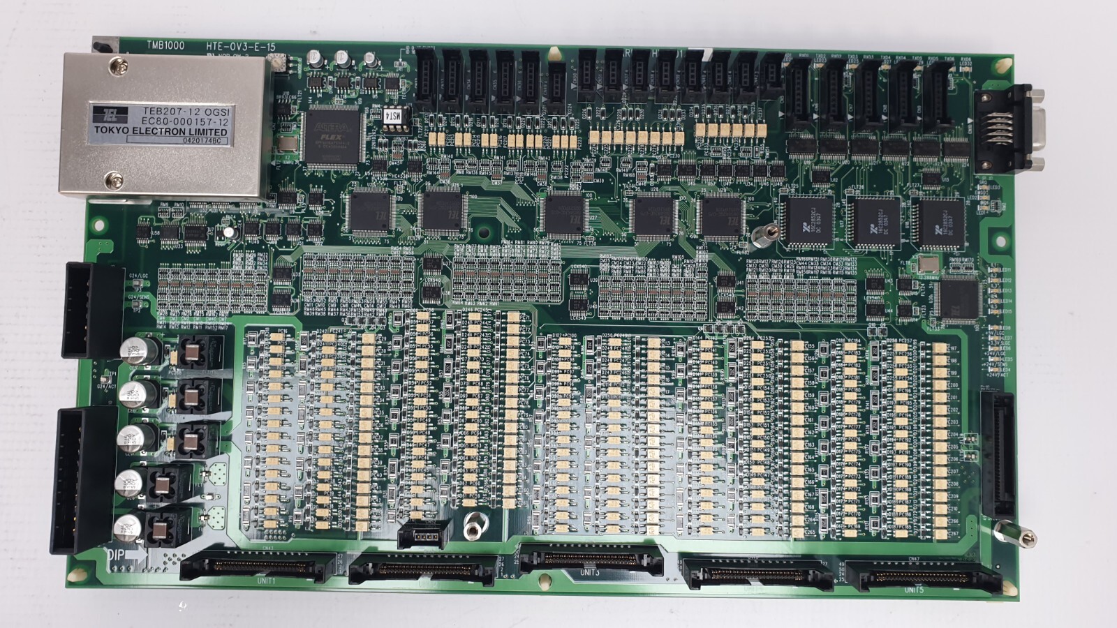 Tokyo Electron Interface Board TMB1000 HTE-0V3-E-15 with TEB207-12 OGSI