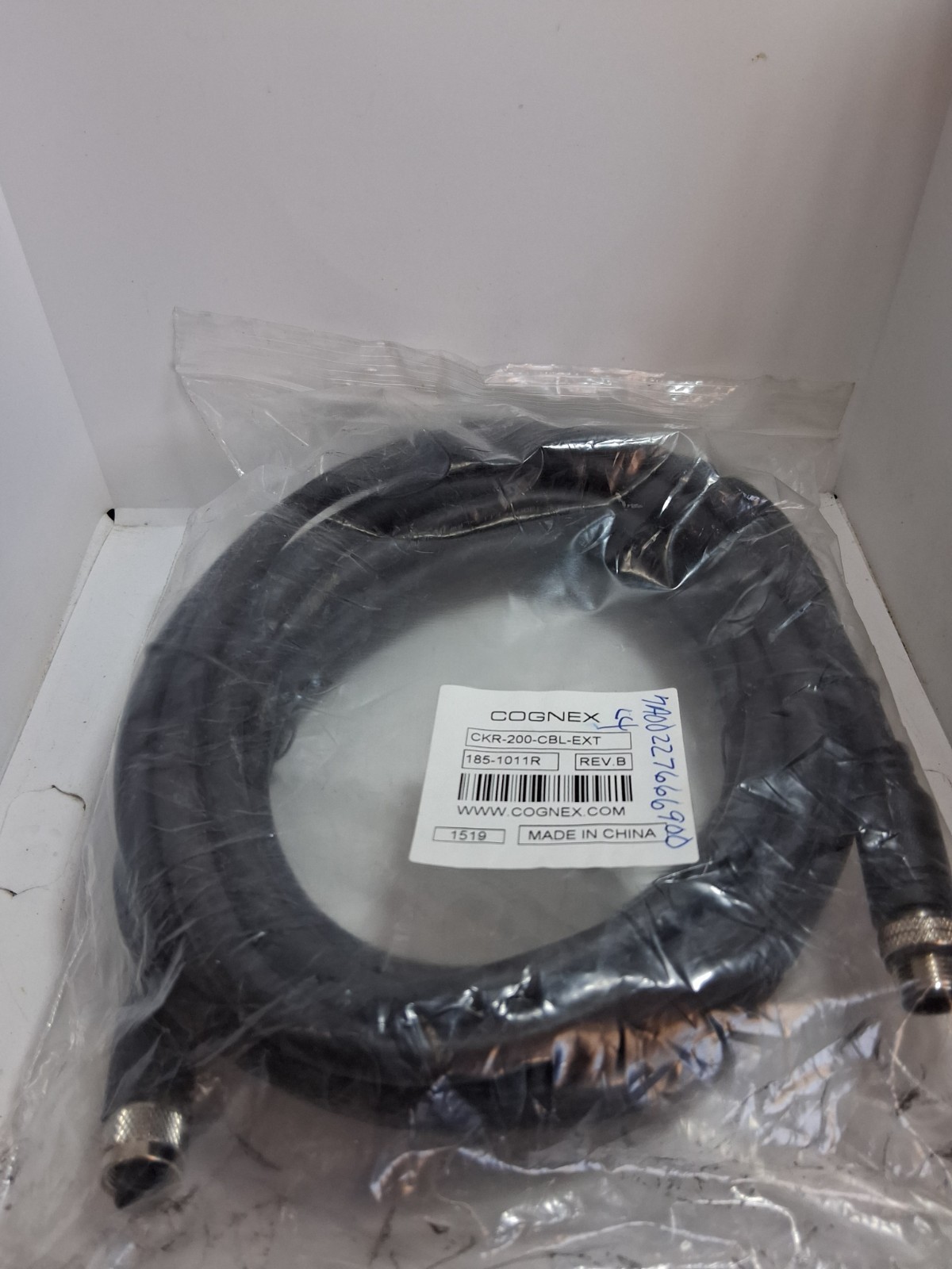 COGNEX CKR-200-CBL-EXT CONNECTING CABLE 6M 12 PIN MALE AND FEMALE NIB