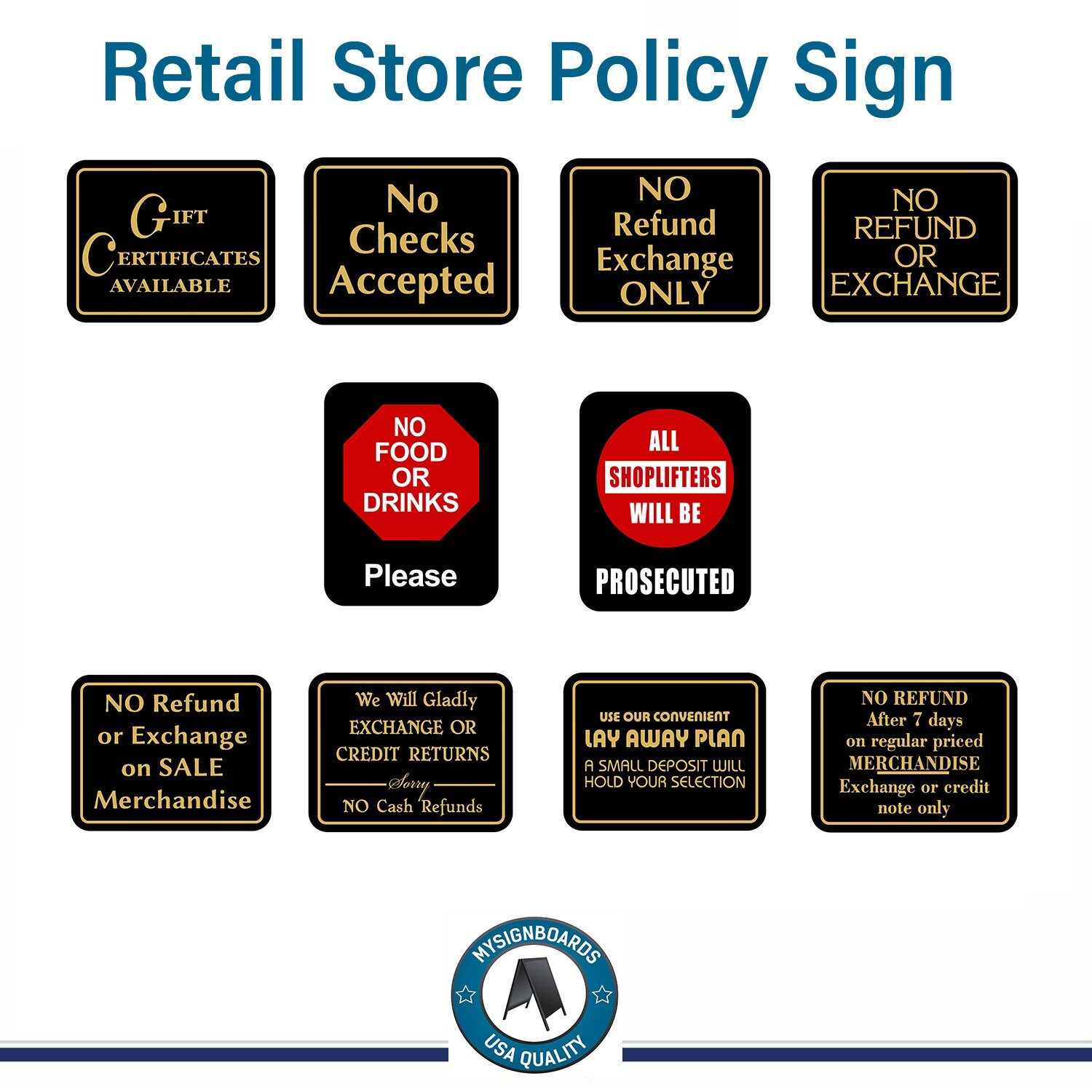 Use Our Convenient Lay Away Plan Retail Store Policy Sign Business Message signs