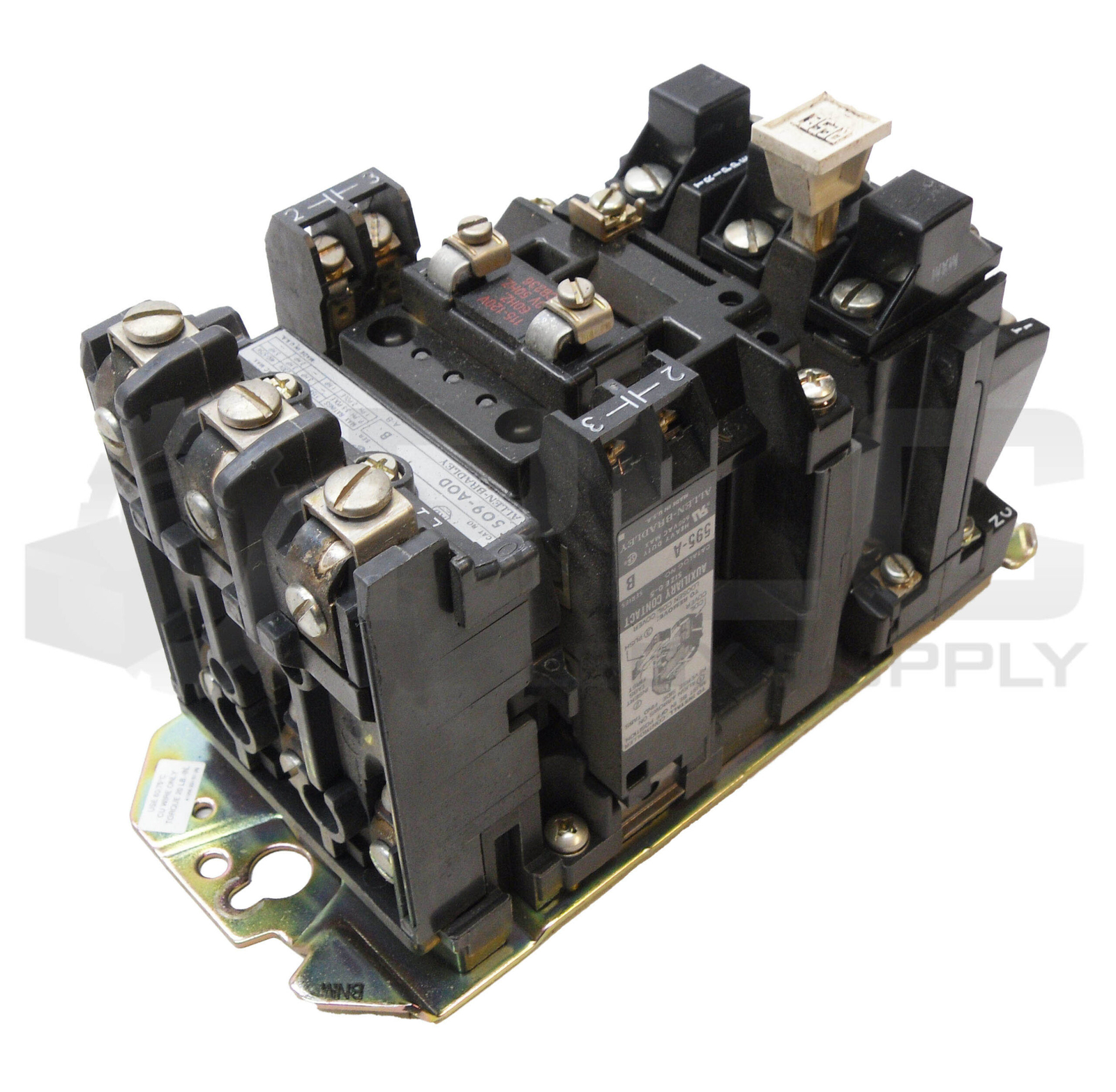 ALLEN BRADLEY 509-AOD /B W/ CB236 W/ 42185-800-01 W/ 595-A /B W/ W38 595-A02 /A