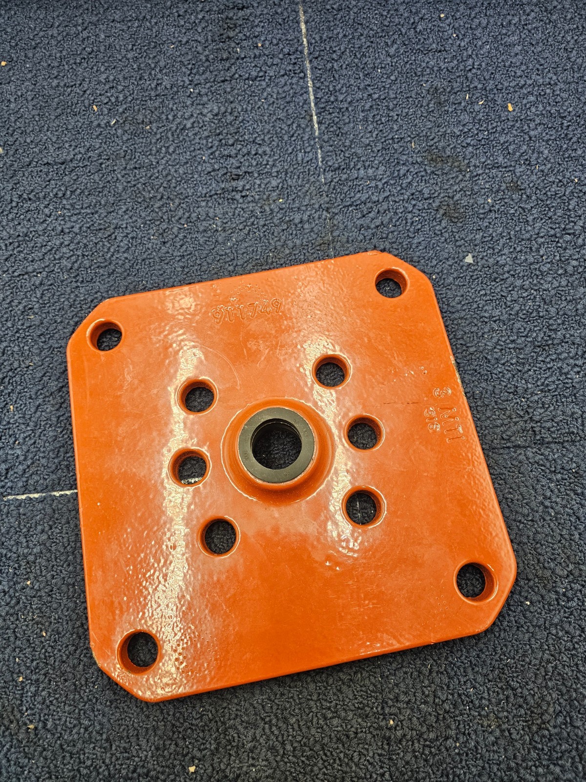 Heavy Duty Post Base Plate, 911749 Orange 9-1/2″ x 9-1/4″ 3 MTI
