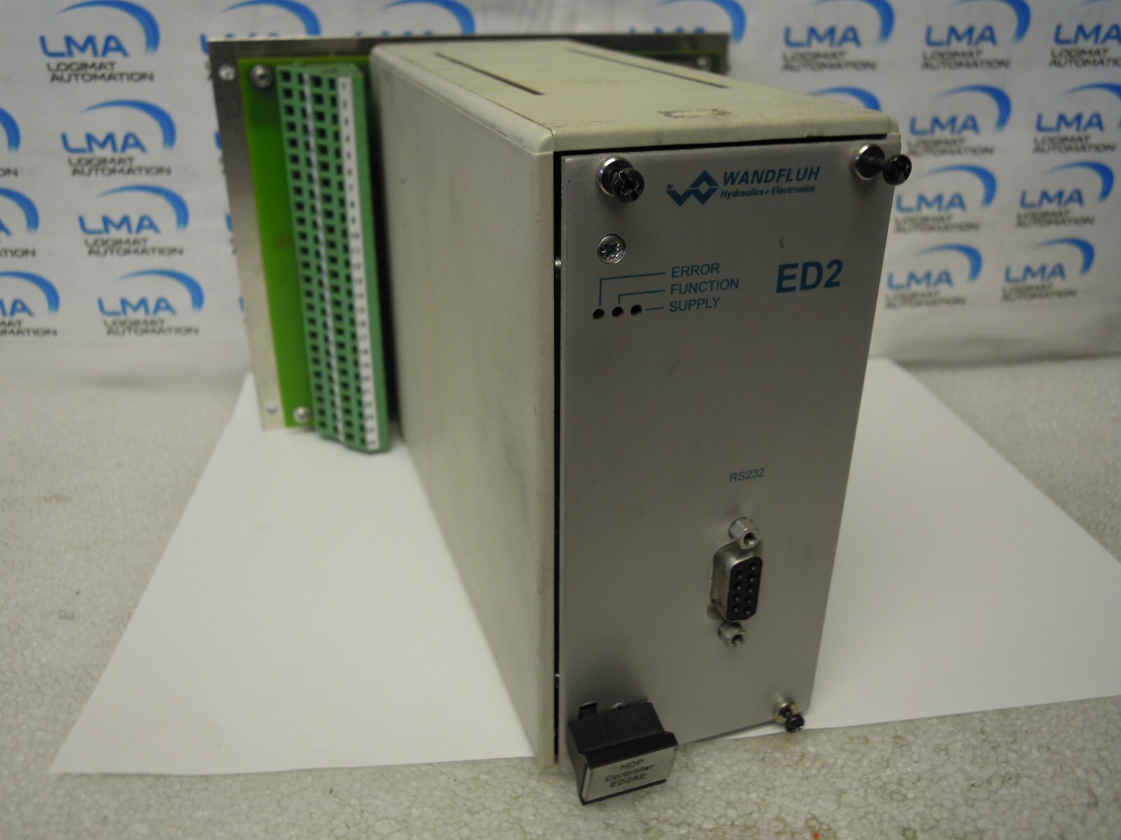 WANDFLUH ED2 ELECTRONICS ED2AE-B #2 CONTROLLER 727.2159 + BASE Z05-B-F48-2