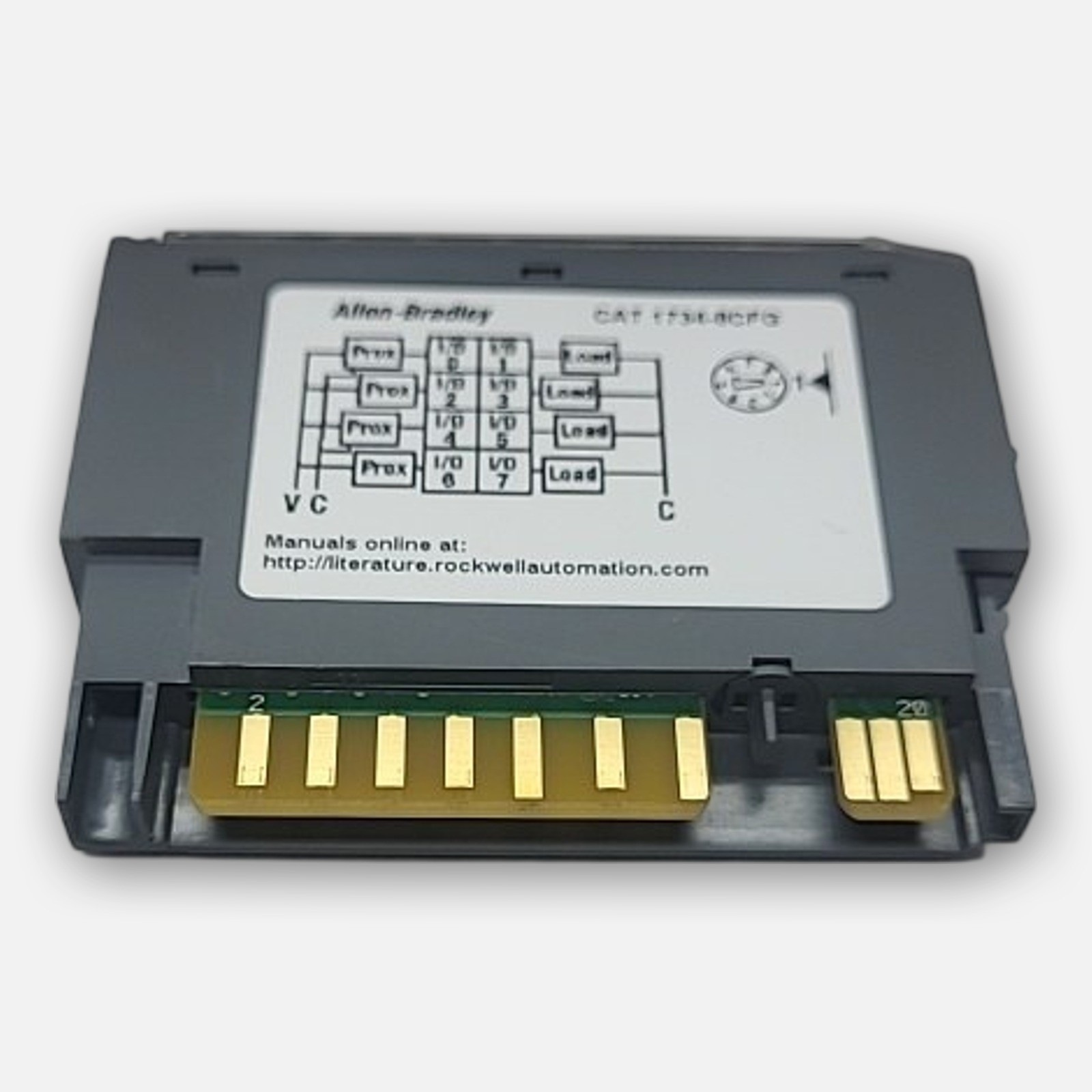 ALLEN BRADLEY 1734-8CFG /C DIGITAL I/O MODULE 24VDC