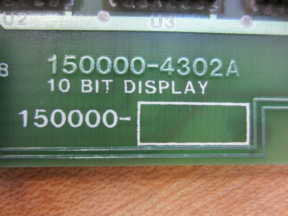 Eaton 150000-4302A Board W/10-Bit Display 1500004302A W/Ribbon Cable