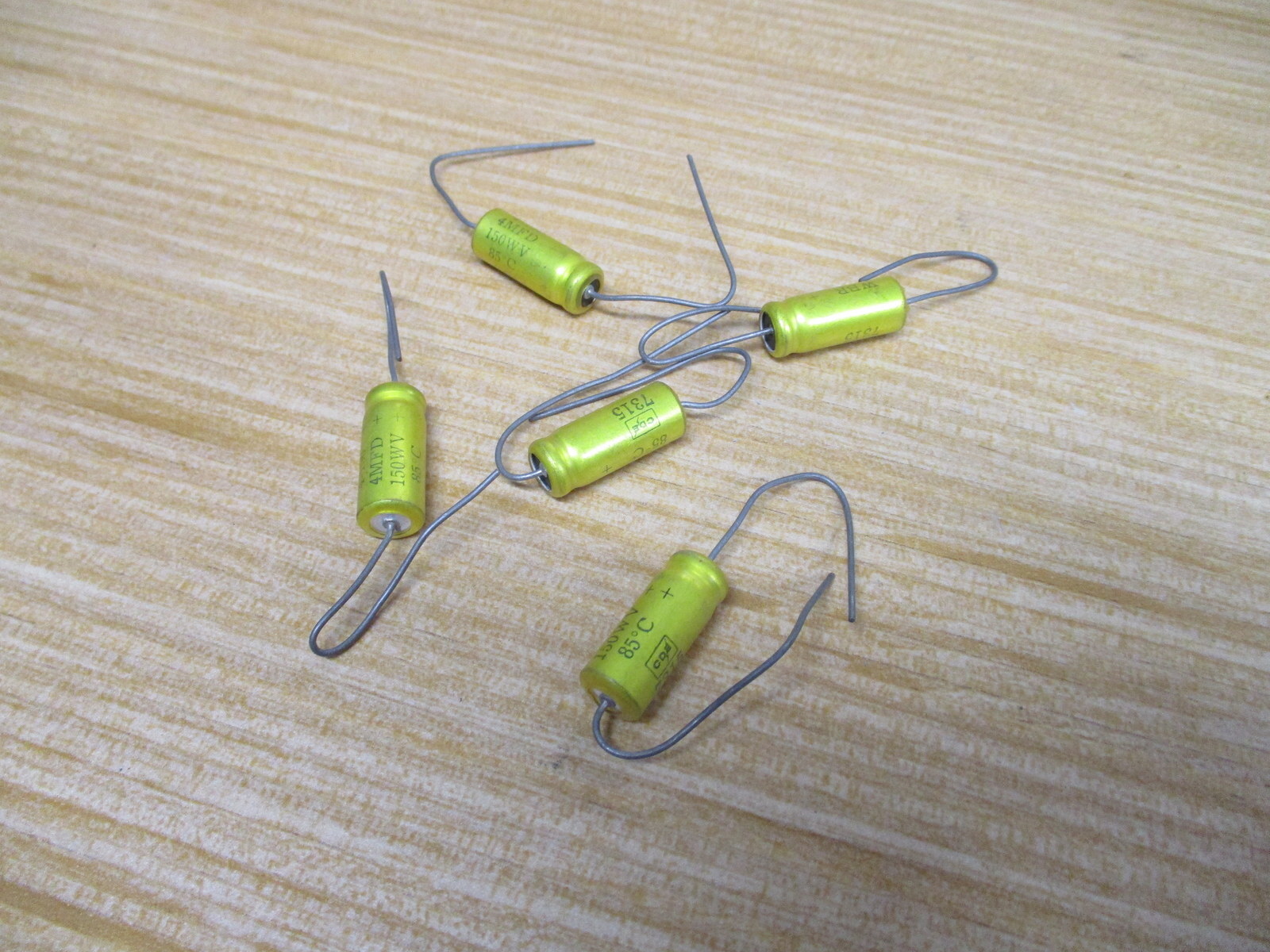 Cornell Dubilier WBR4-150 CDE Capacitor 4MFD 150WV (Pack of 5)