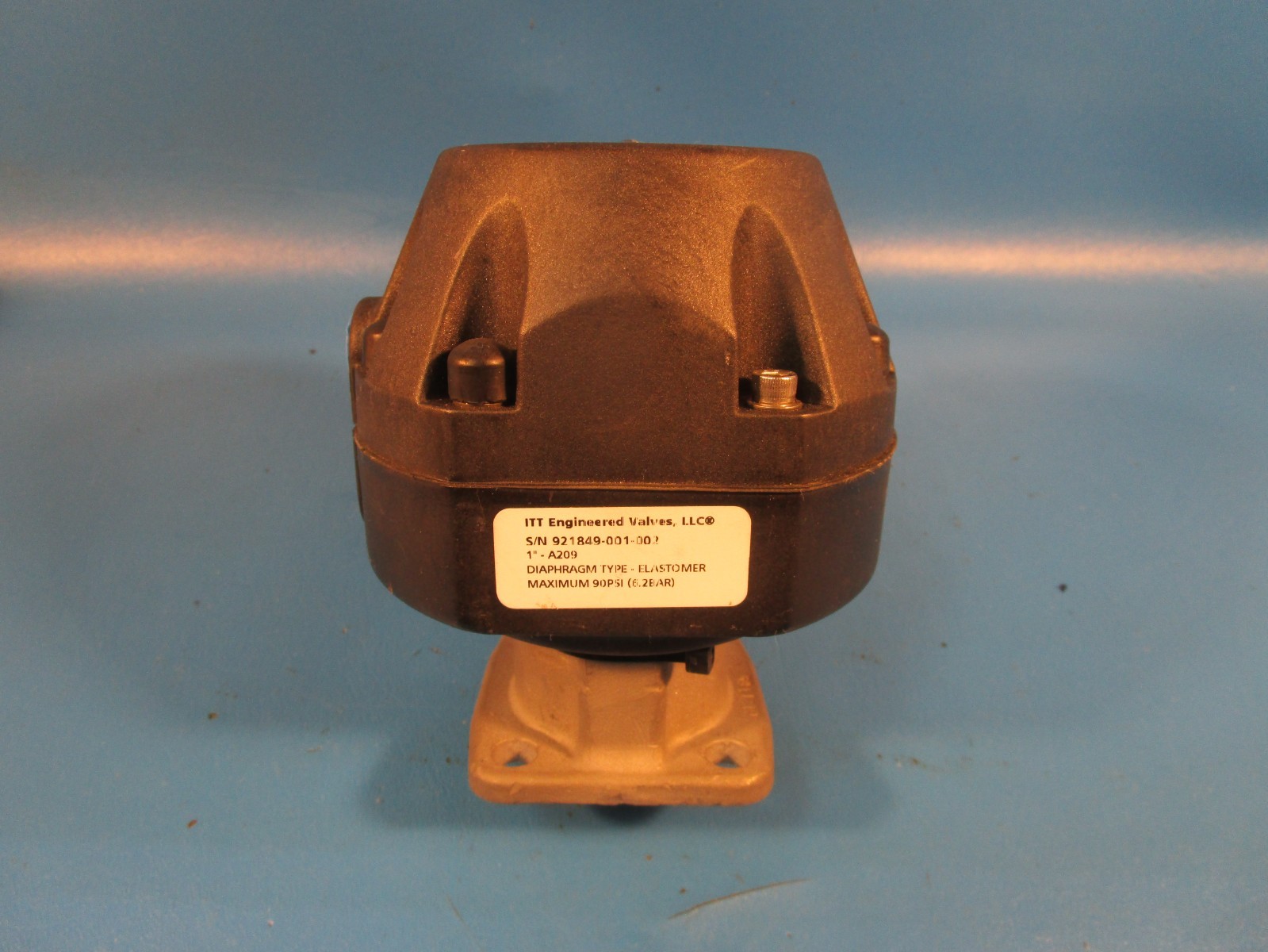 ITT A209, PURE-FLO 1” Diaphragm Valve, 90 Psi Maximum