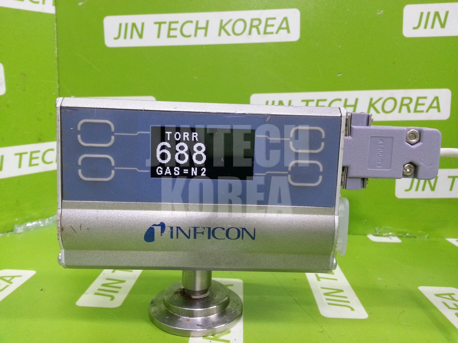 INFICON PGE500 Pirani Gauge Enhanced Vacuum Sensor 3PE5-01F-B7F5 -Tested