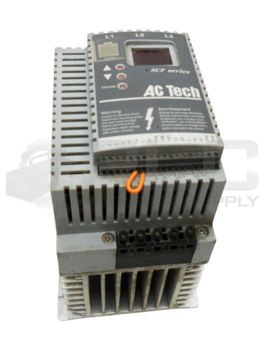 AC TECH SF220Y VARIABLE SPEED AC MOTOR DRIVE 2HP 208-240V 50/60HZ 14.8A