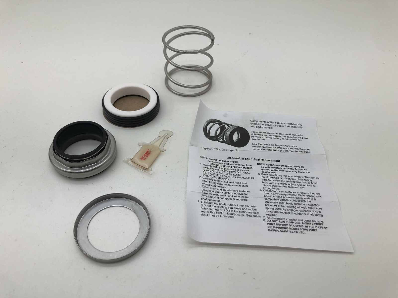 (QTY.5) FLOWSERVE 1R4391-1/4″ PUMP SHAFT SEAL KIT