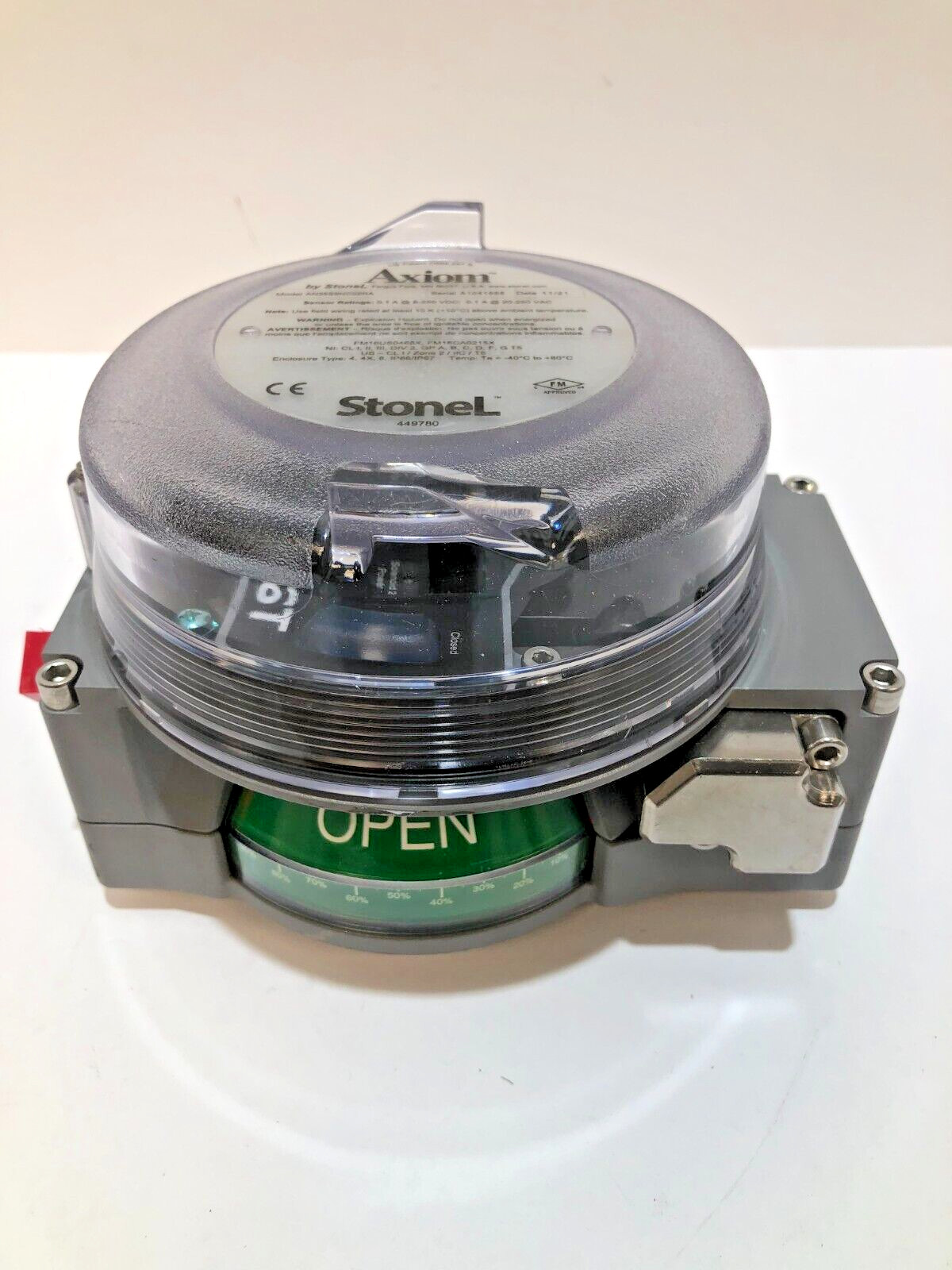 StoneL Axiom AN35S9NC02RA Integrated Discreet Valve Controller Unused