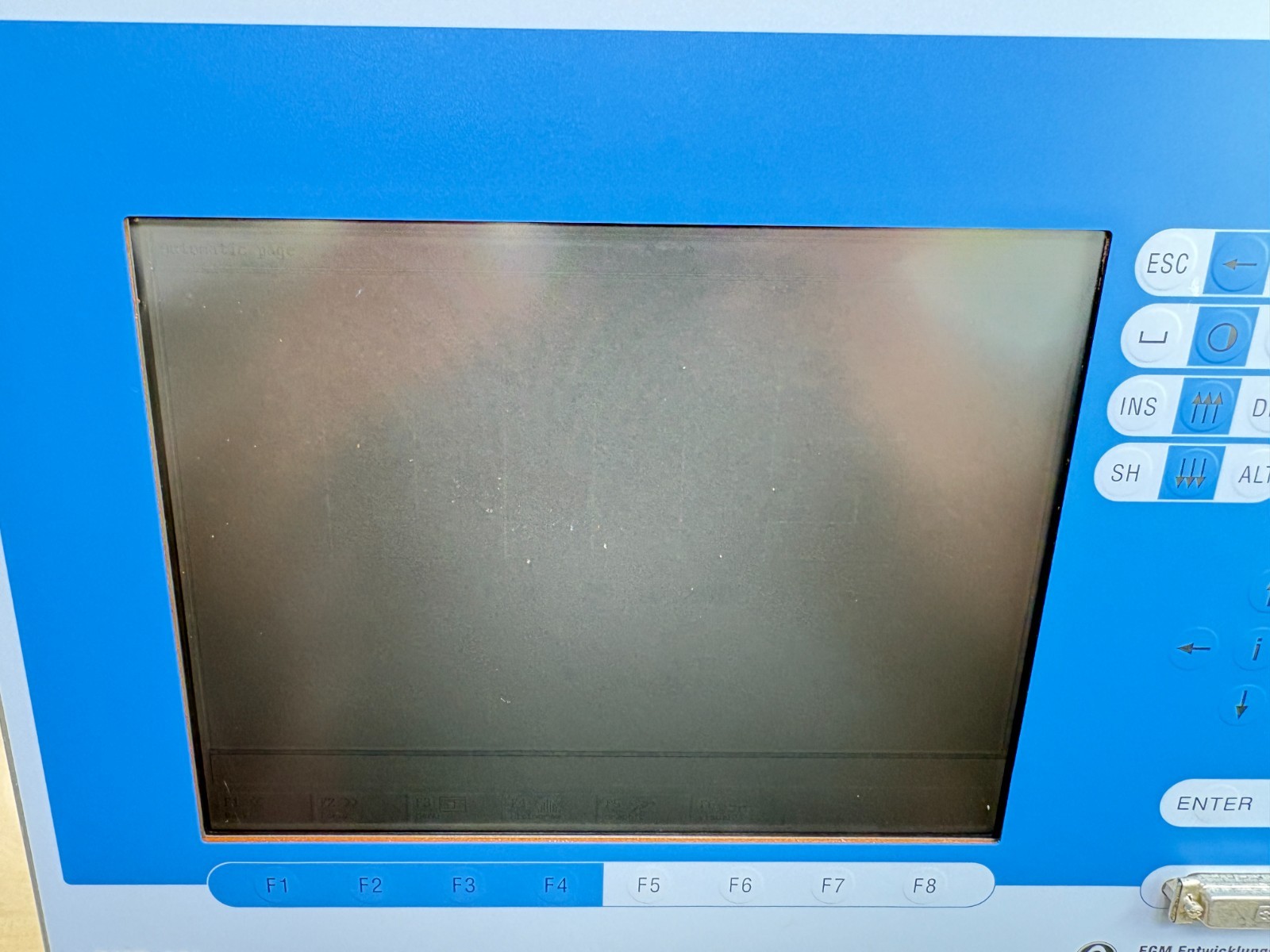 ThyssenKrupp EGM PME02i V.X4241.011.92.10 HMI Display Unit