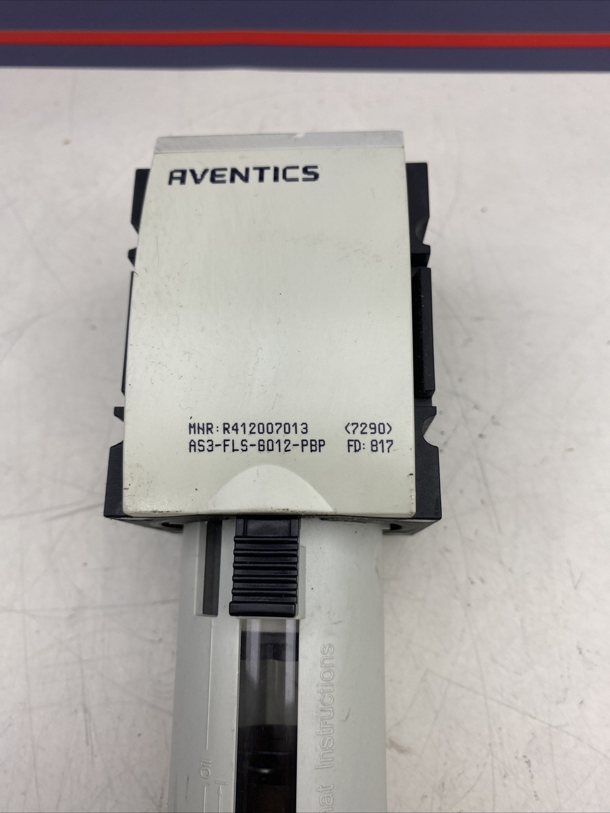 AVENTICS AS3-LBS-G012-PBP Filter Pressure Regulator Standard Oil Mist Lubricator