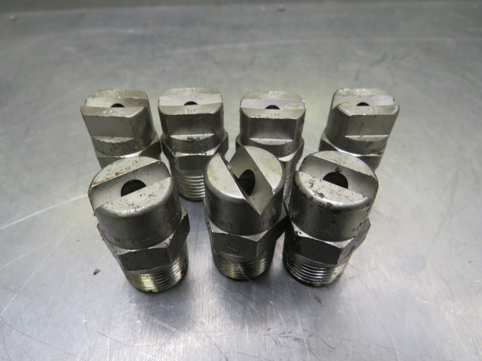 Spraying Systems Veejet H3/8U 50/40 Lot of 5 With BETE NF 7065 303 Lot of 3!