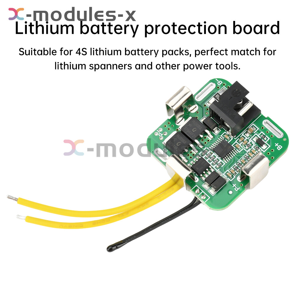 4S 16.8V 8A Li-ion Battery Protection Board module for Power Drill Tools