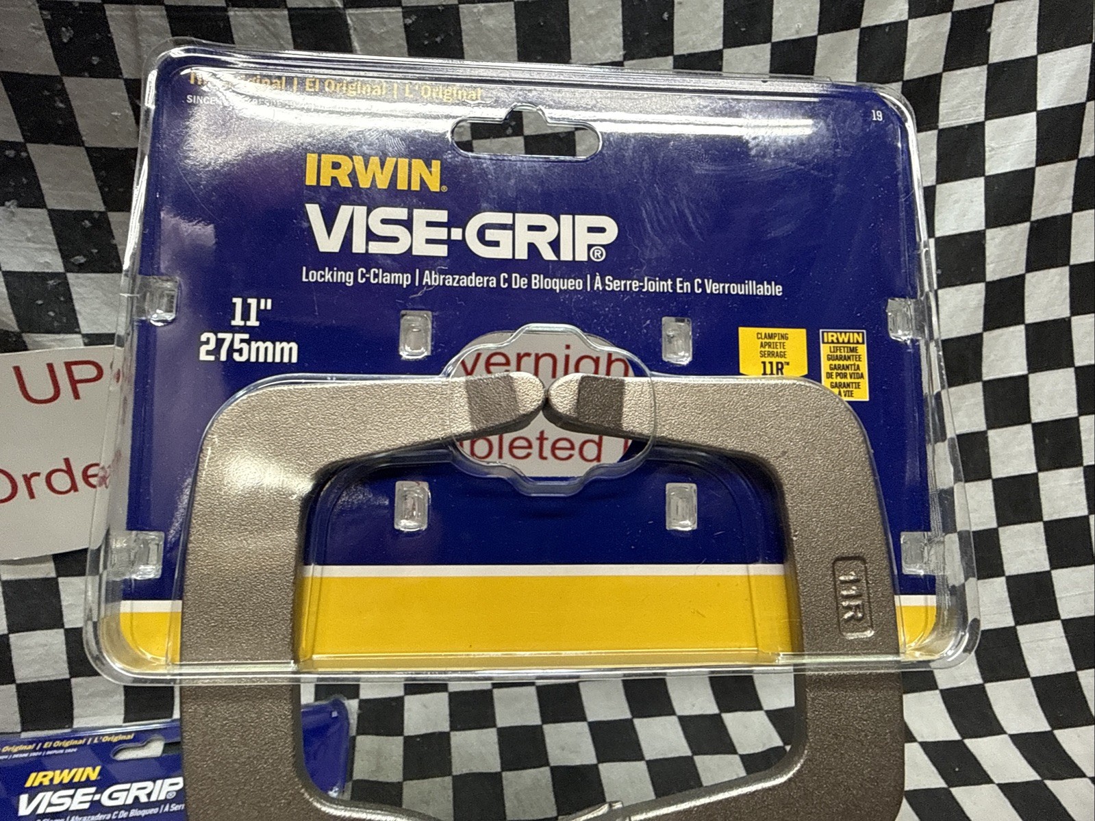 IRWIN Vise Grip 11R 11″ C Clamp Locking Regular Tip Easy Release Pliers (2 PACK)
