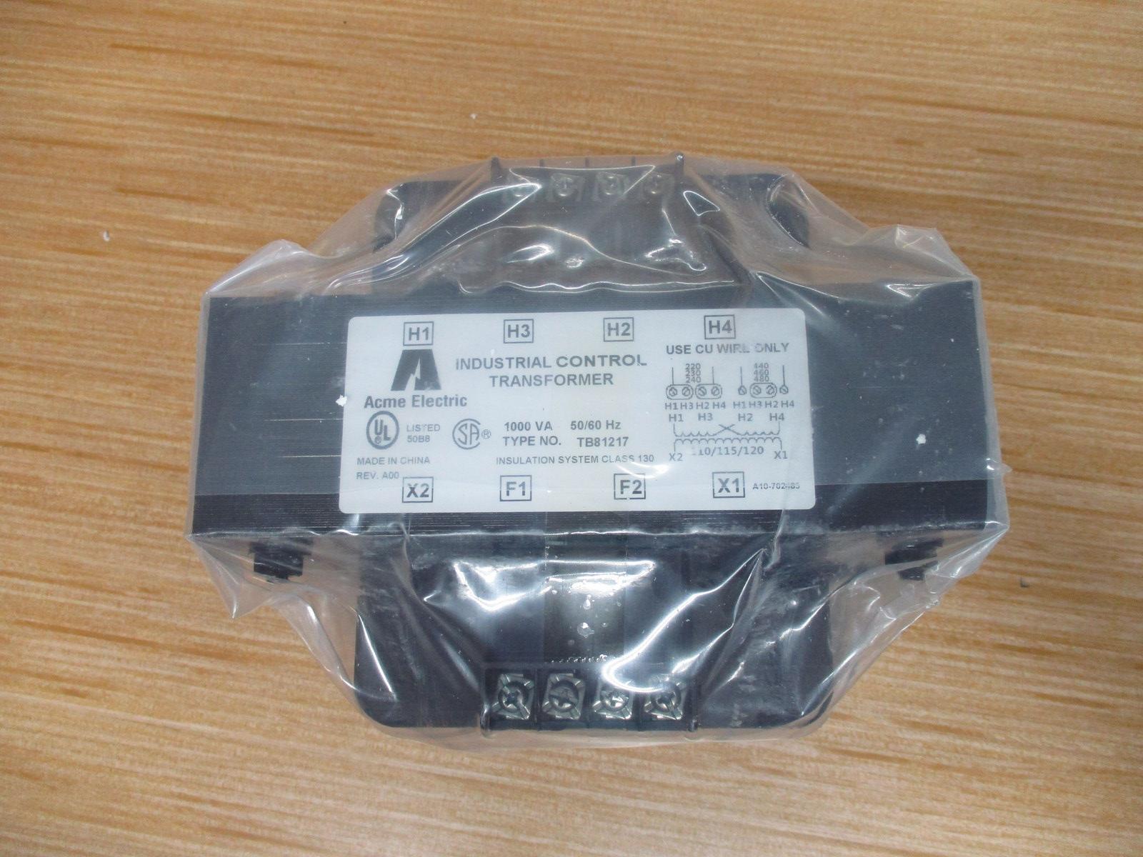 Acme Electric TB81217 Transformer