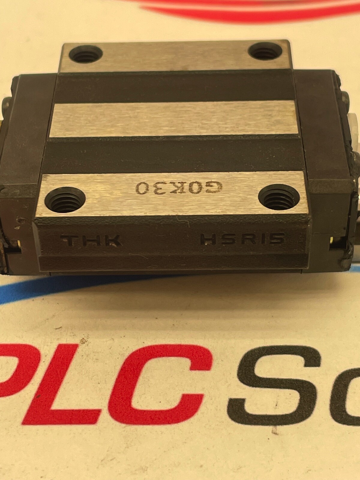 THK HSR15 LINEAR BLOCK BEARING W/ 6.5IN RAIL