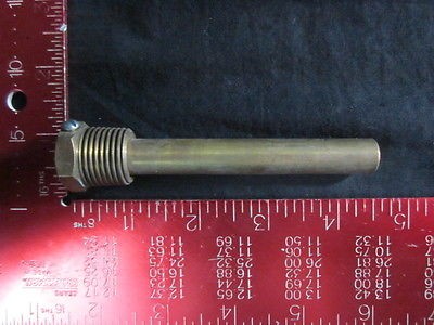 CAT Thermo Couple, Thermowell Brass, 1/2 NPT X L-4 X B-0.38