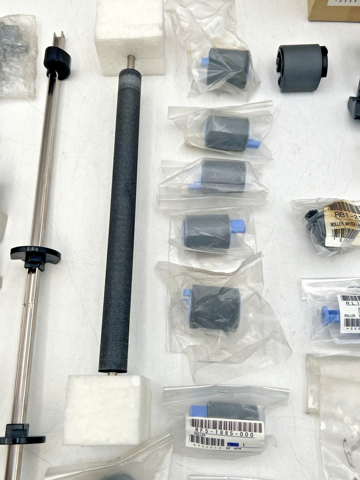 HP HEWLETT PACKARD LASERJET 4 AND OTHERS PARTS ROLLERS PICK-UP ARMS HOLDERS ETC