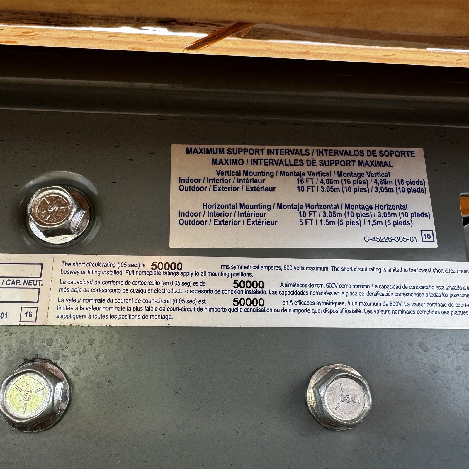 SQUARE D I-LINE II BUSWAY AP2310G10ST 1000 AMP 600V 10 Feet – New