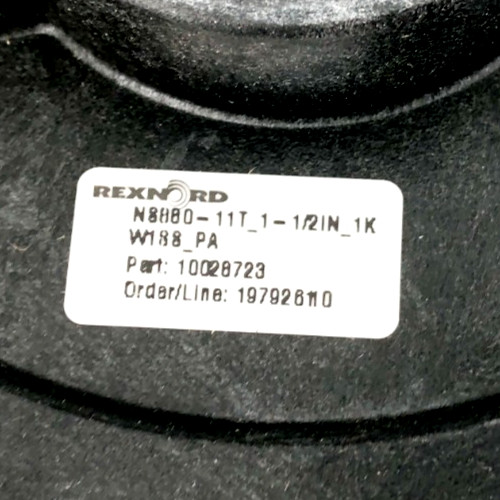 New Rexnord 10028723 TableTop Sprocket NS880-11T_1-1/2IN_1KW1SS_PA