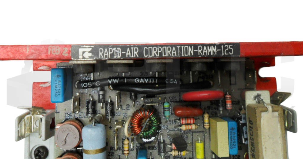 RAPID AIR CORPORATION RAMM-125 DC DRIVE