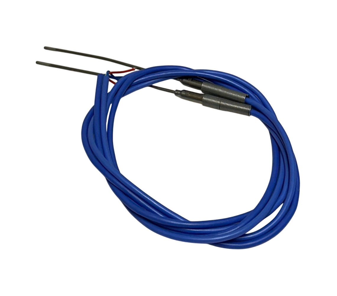2 TE CONNECTIVITY 2502201002 THERMOCOUPLES 4” PROBE 2-WIRE OEM NSNP