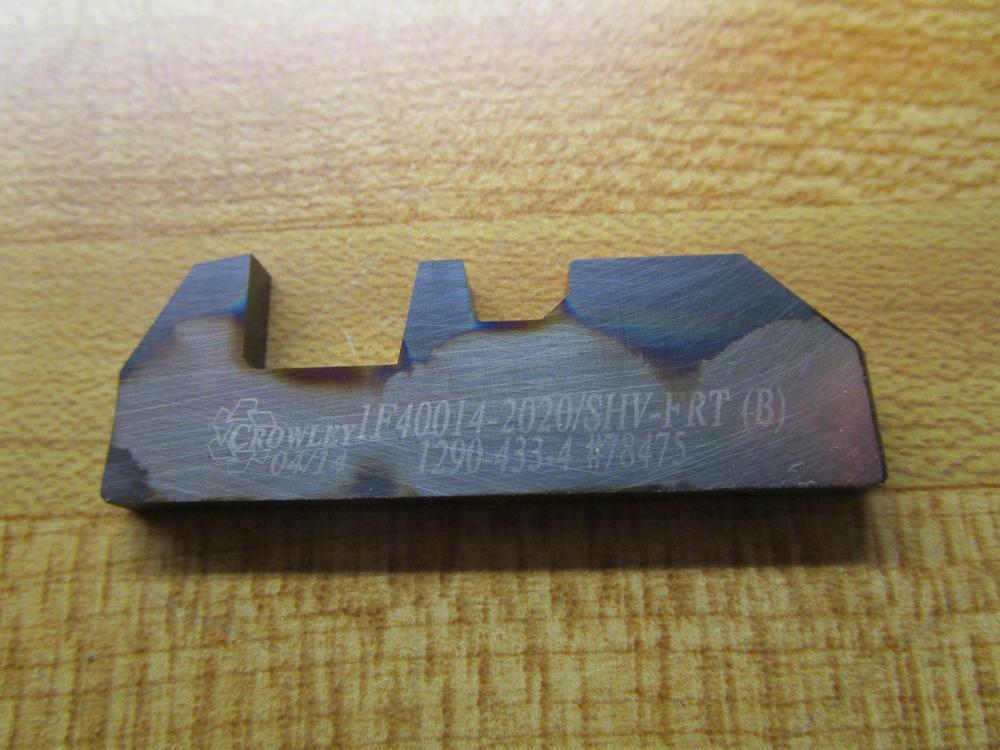 Crowley Tool 1F40014-2020 SHV-FRT (B) Insert 1290-433-4 4/14 (Pack of 7)