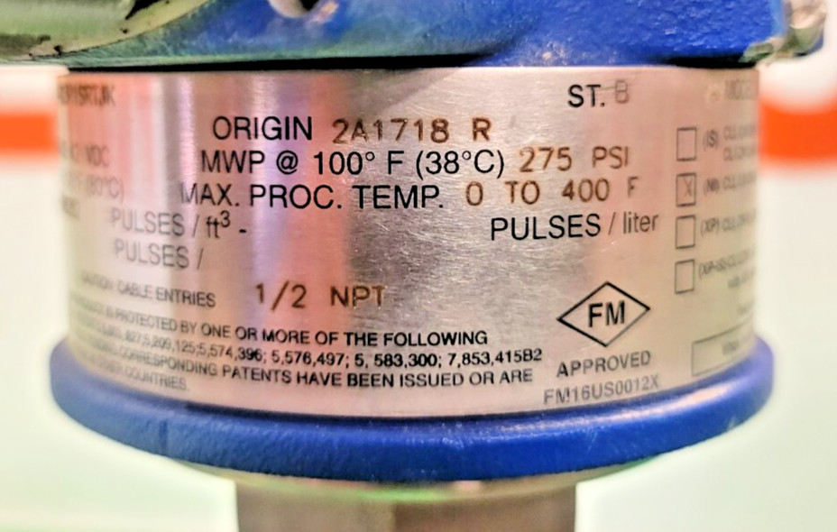 ⚡FOXBORO 84F VORTEX FLOW METER 3″ CL150 RF SS PESSCO OFFERING 1 G051625-15 🗽