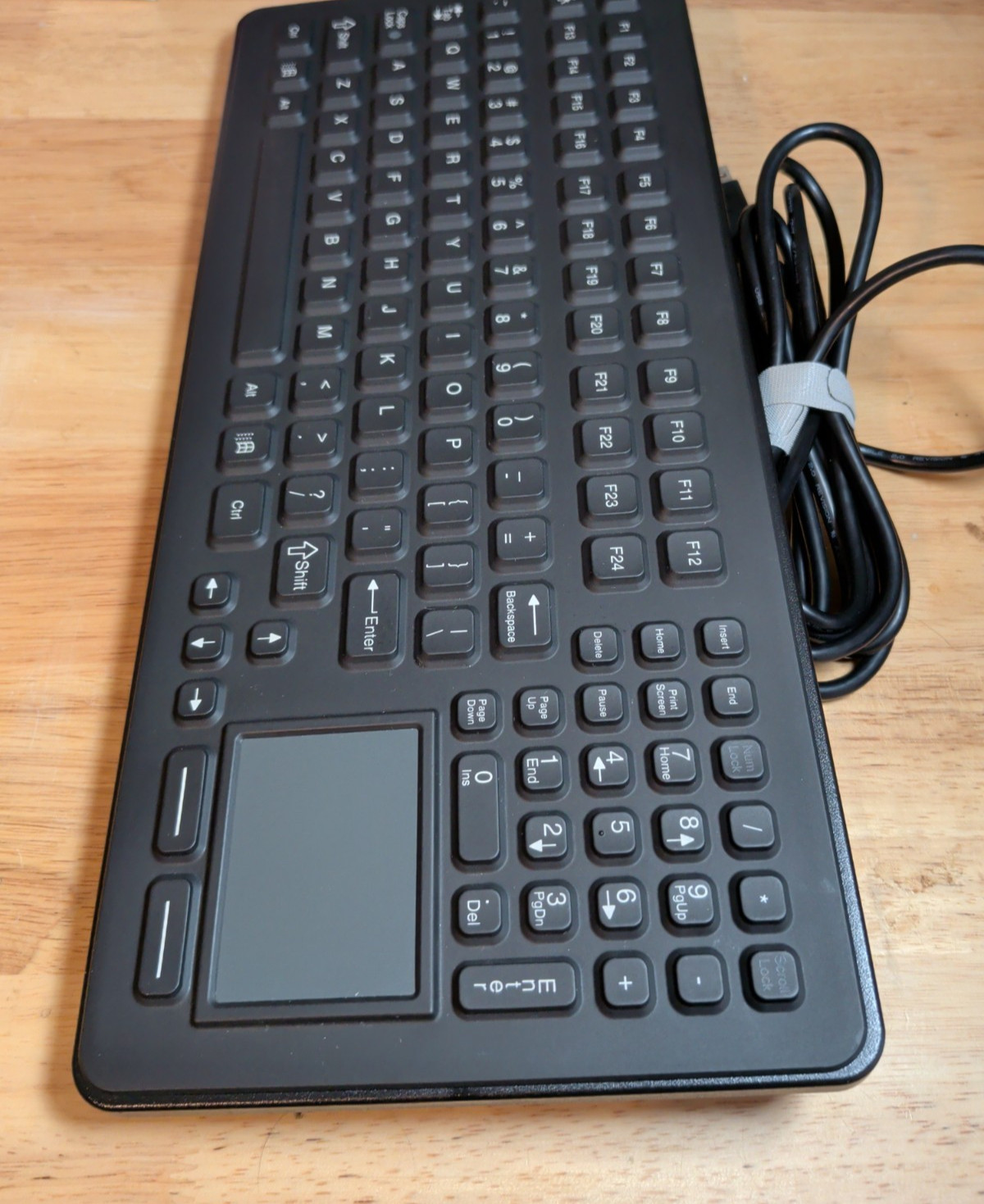 iKey DU-5K-TP2-USB Keyboard w/ Touchpad REV:P1-F24R3-2