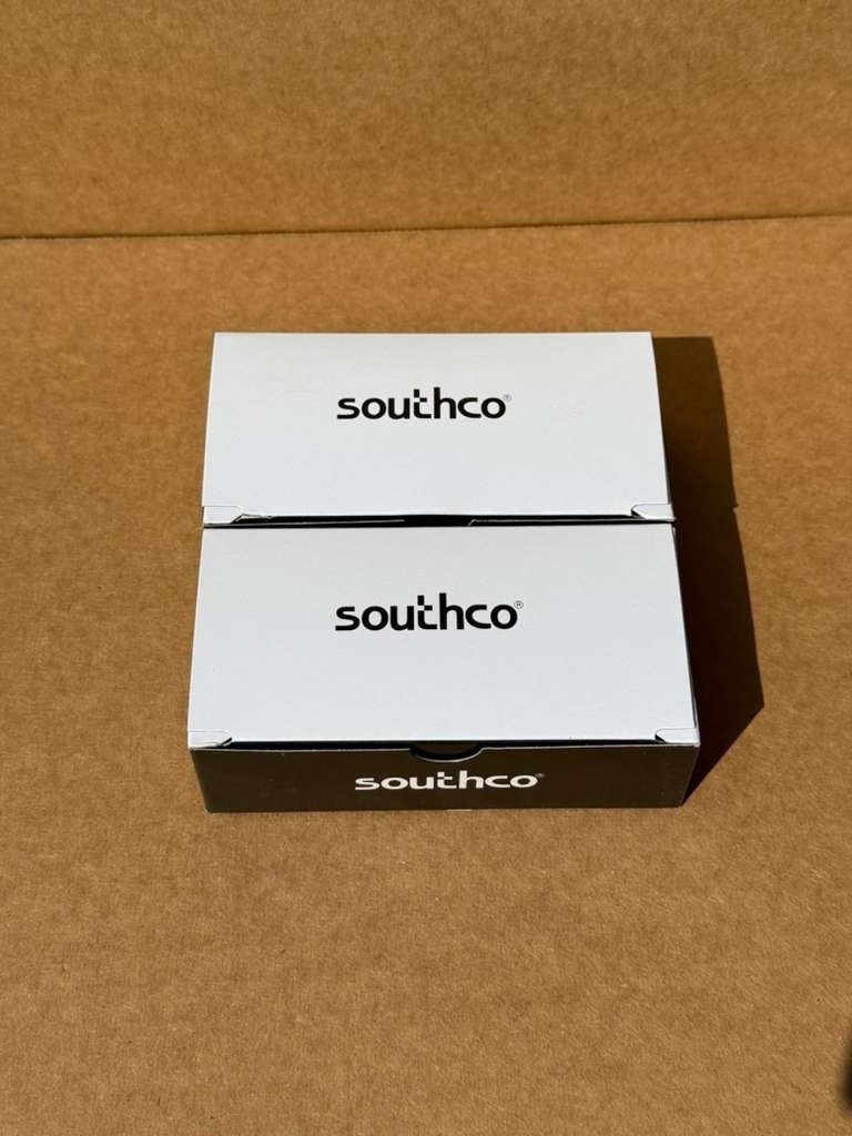 Lot of 2 Southco C2-42-35 Compression Lever Latch Black Flush Sealed