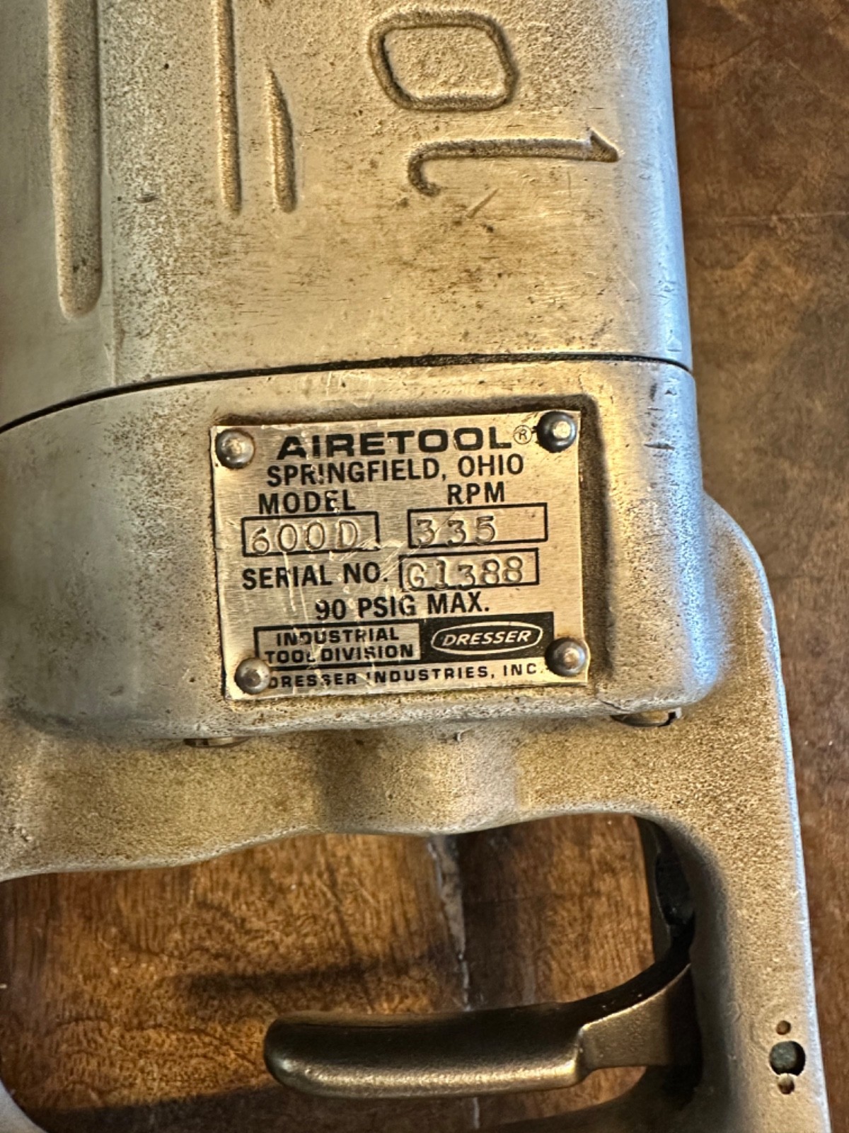 Airetool 600D Industrial Pneumatic Drill & Tube Cutter TTC-350 B2458