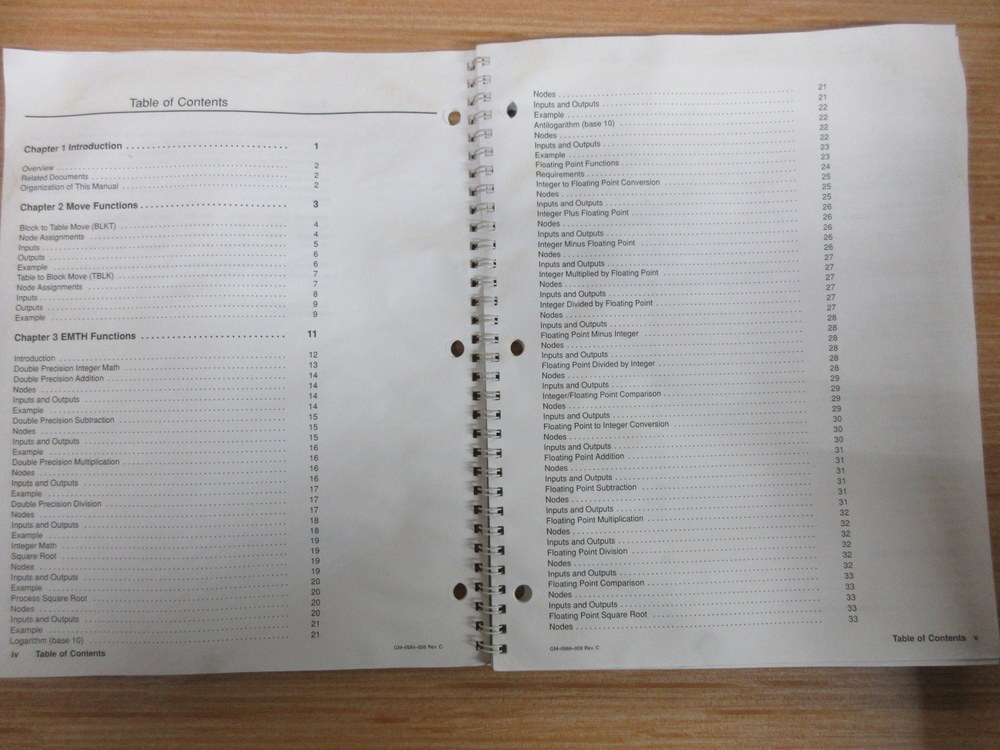 AEG GM-0984-008 Modicon 984 Enhanced Executive Cartridge User Guide Rev.C