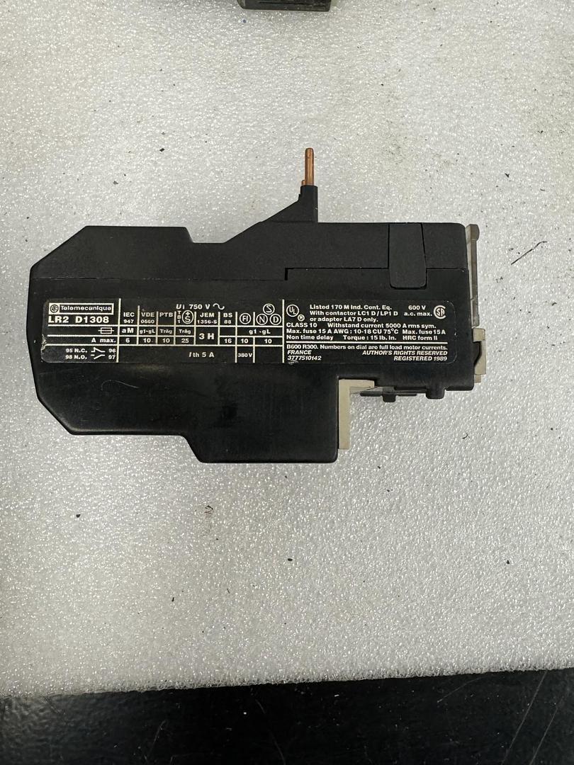 Telemecanique LR2D1308 Thermal Overload Relay 0232572.5-4A Z-233 GHA-138-C3