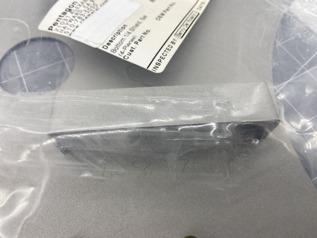 Balzers Bottom 1/4 Shield PN: BBS2076003