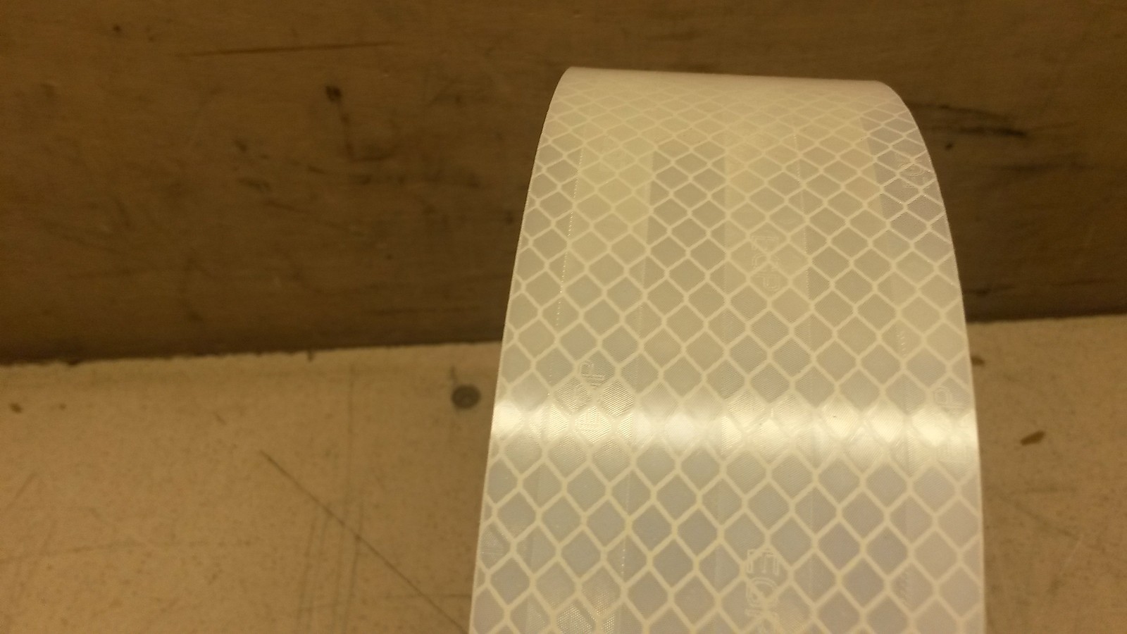 NOS 3M Engineer Grade Prismatic White Reflective Tape Series 3430 2″ x 150′