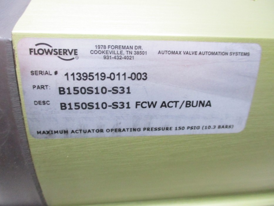 FLOWSERVE B150S10-S31 NSNP