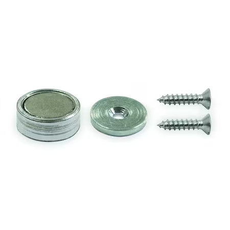 Magnetic Latch Set, Neodymium, 23 Lb, 2Vag2