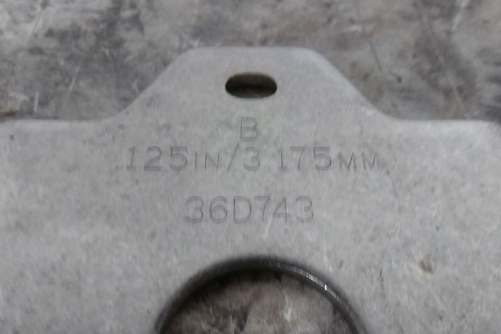 Brand Name 36D743 60 Pk 3 In Shim Length/Width Stainless Steel Slotted Shim