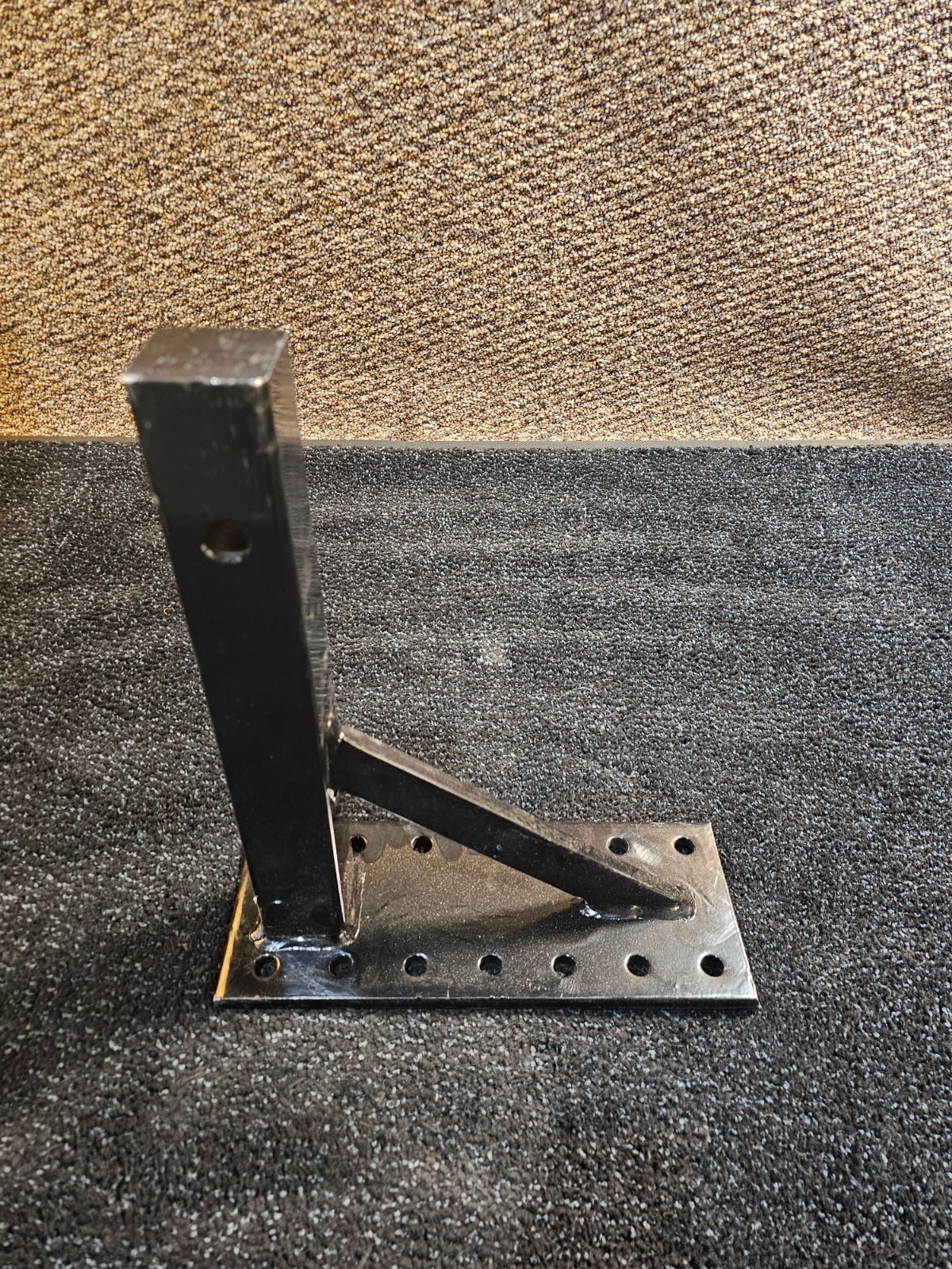 Buyers Products PM1012 6 Position Pintle Hook Mount With 14.5 Inch Shank Black