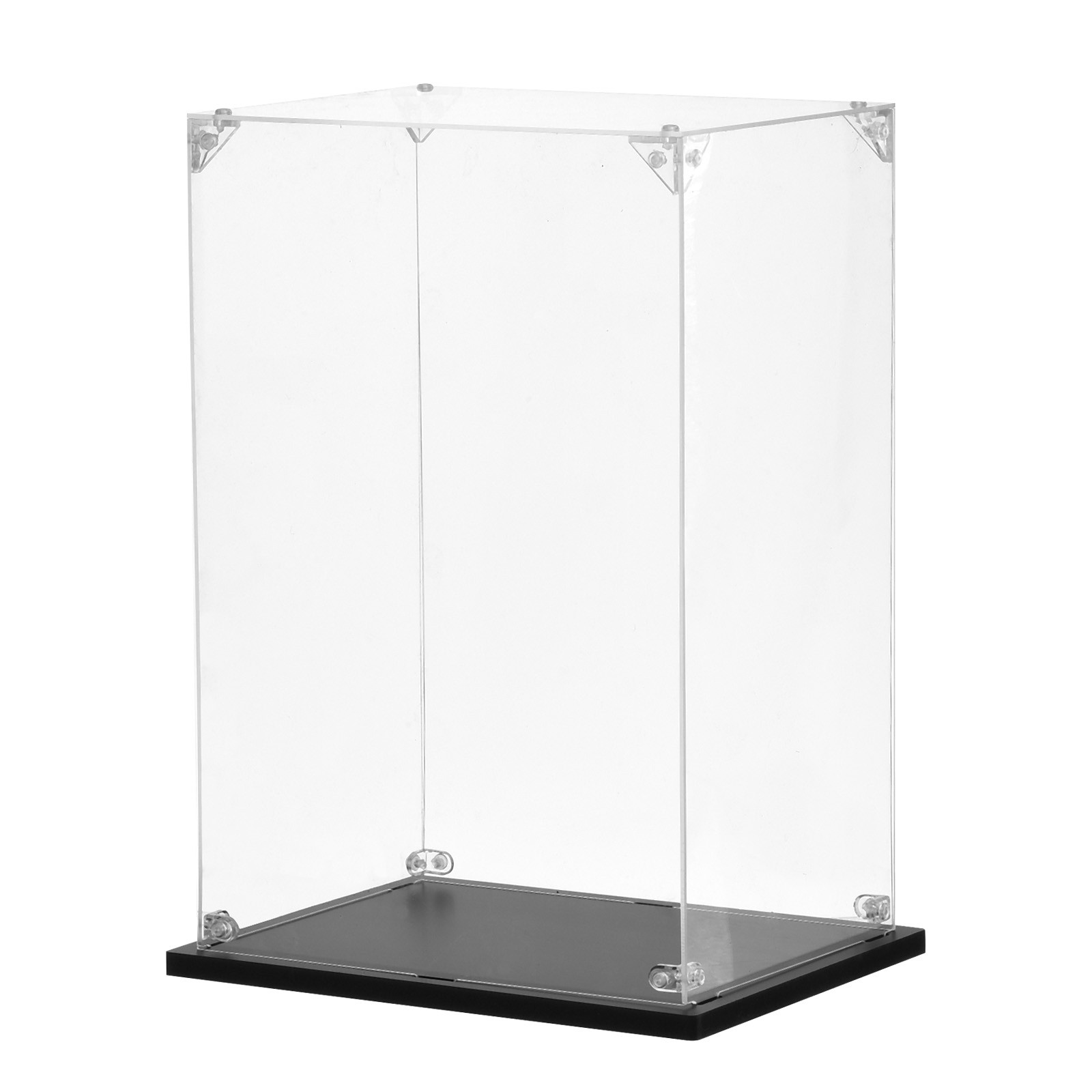 Acrylic Display Case, 8″x6″x11.8″ Clear Display Box Assemble Dustproof