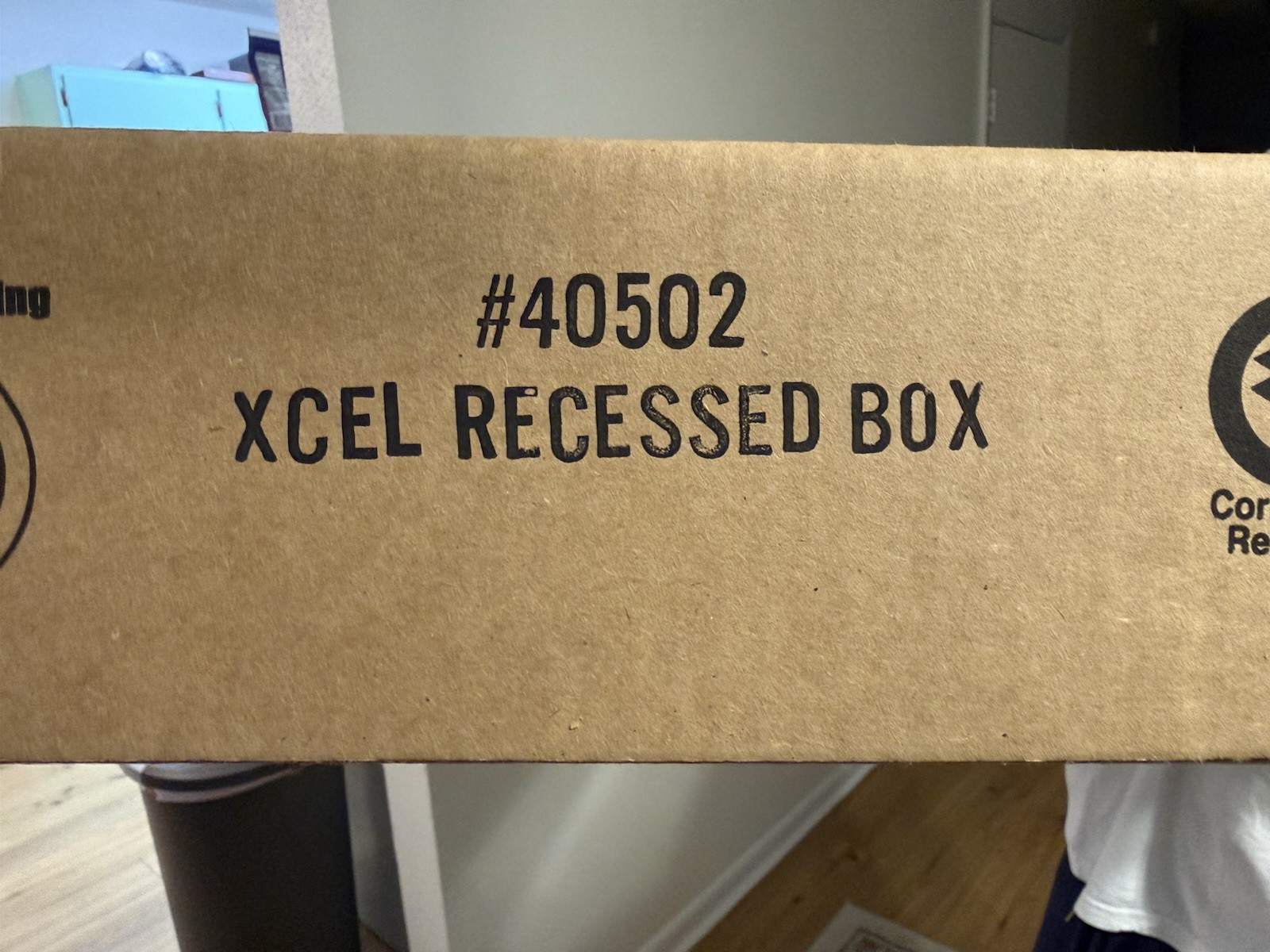 New Excel 40502 Recessed Wall Box Assembly XL (XL14) Hand Dryer Stainless Steel