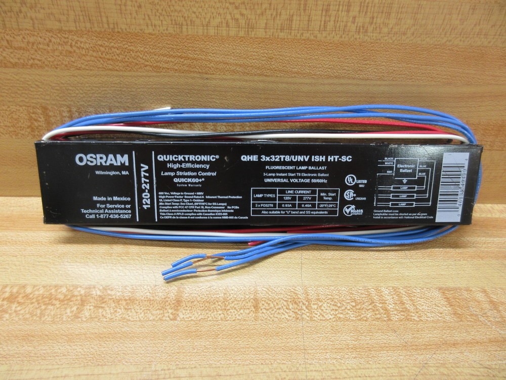 Osram QHE 3X32T8/UNV ISH HT-SC Ballast QHE3X32T8UNVISHHTSC