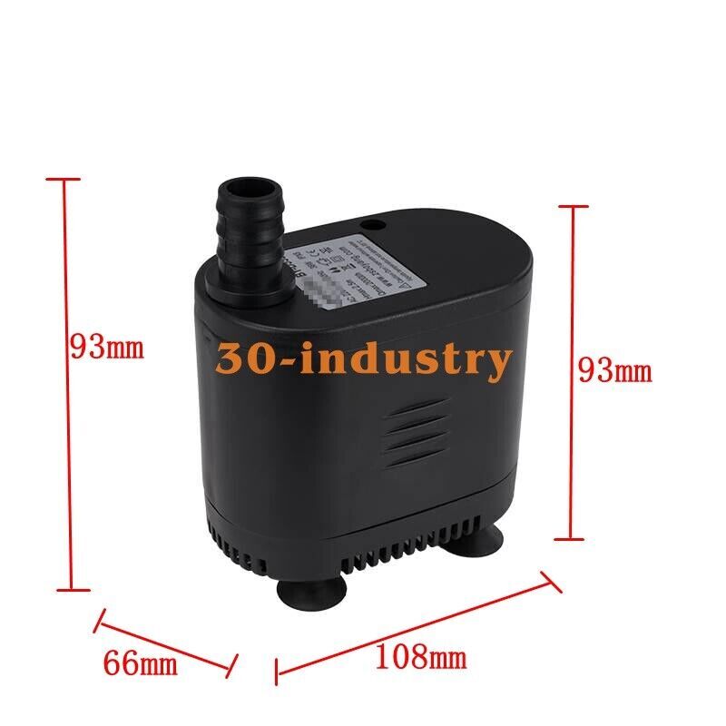 New For BY-D555 Ice Maker Cooler Submersible Pump Fish Tank Water Pump 2.5m 220V